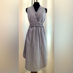 Hope & Harlow gingham dress size 2 NWT